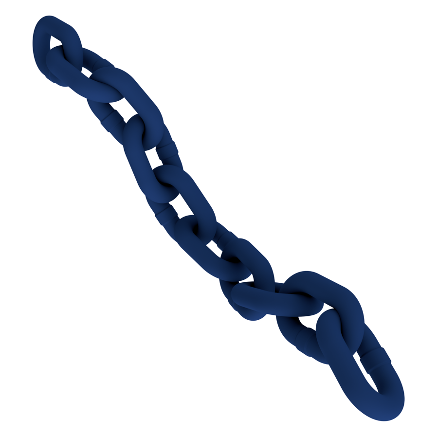 pic_Alloy short link chain G80__KL Kjetting Blå