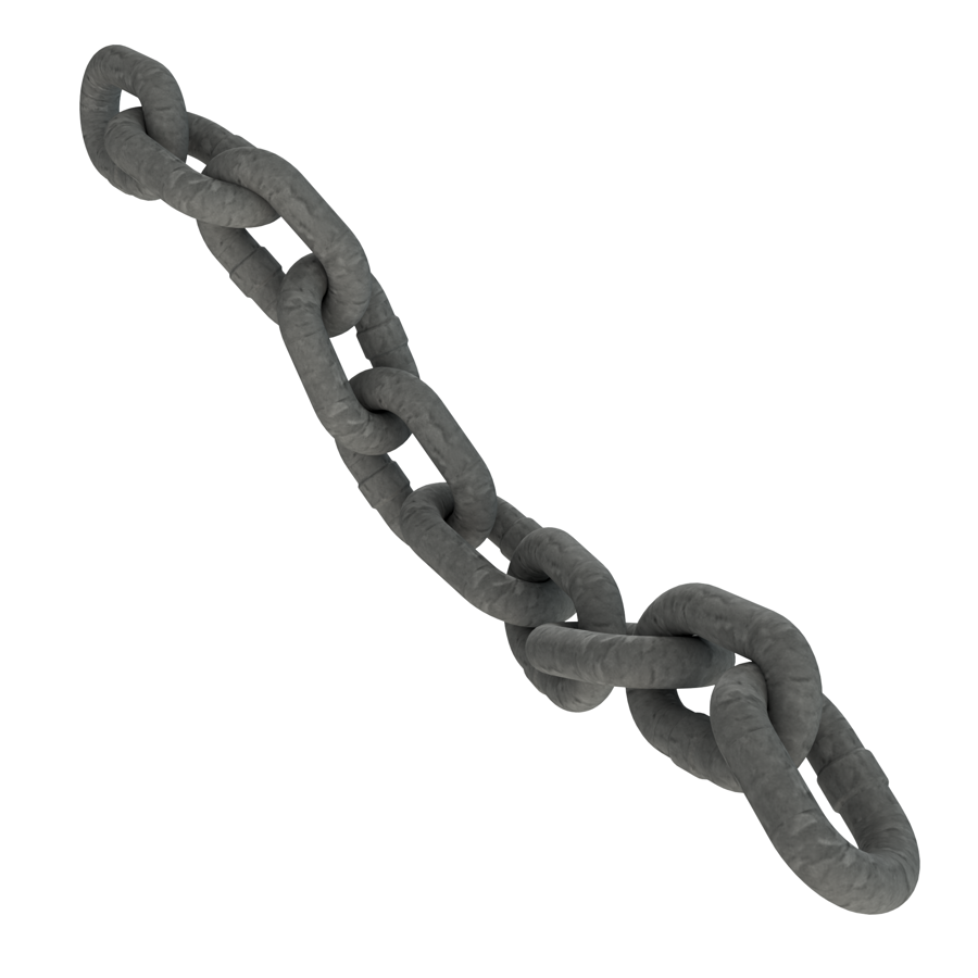 pic_Alloy short link chain G64 galvanized__KL Kjetting Termogalv