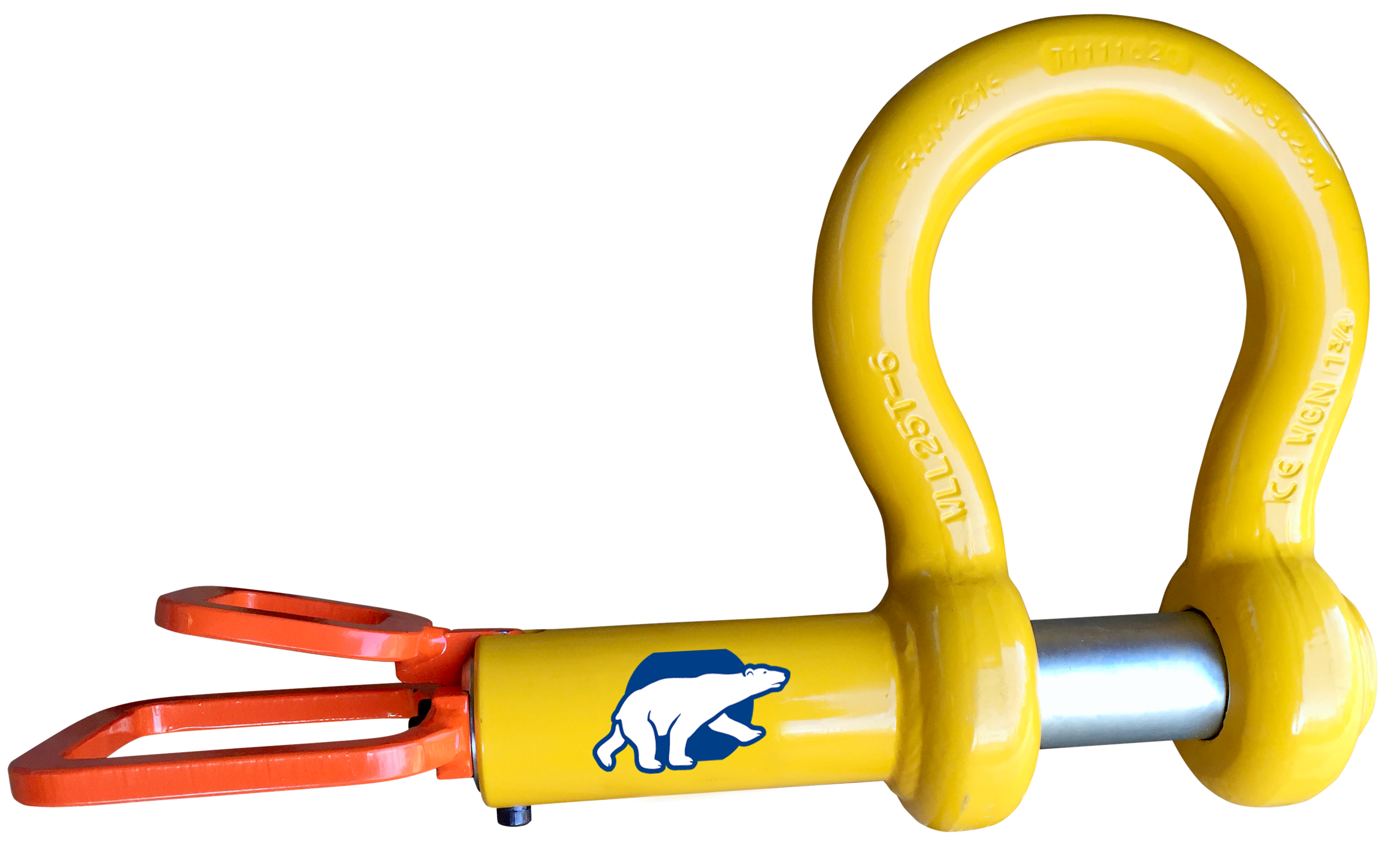 pic_ROV sjakkel - Twist-Lock__TWIST Lock Shackle.Yellow 2
