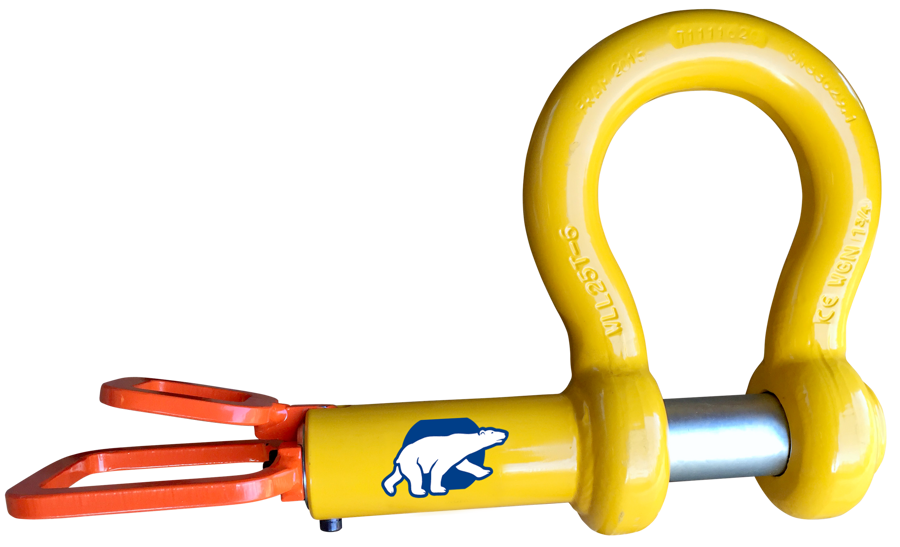 pic_ROV sjakkel - Twist-Lock__TWIST Lock Shackle.Yellow 2