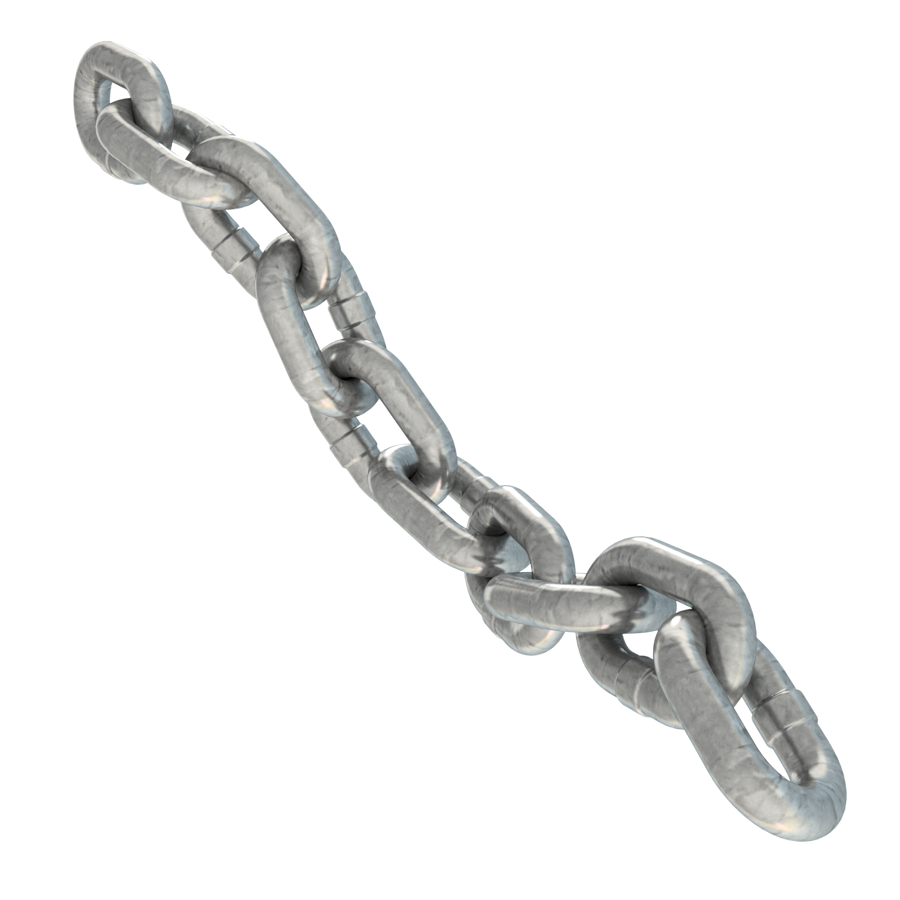 pic_Alloy short link chain G64 galvanized__KL Kjetting Varmgalv