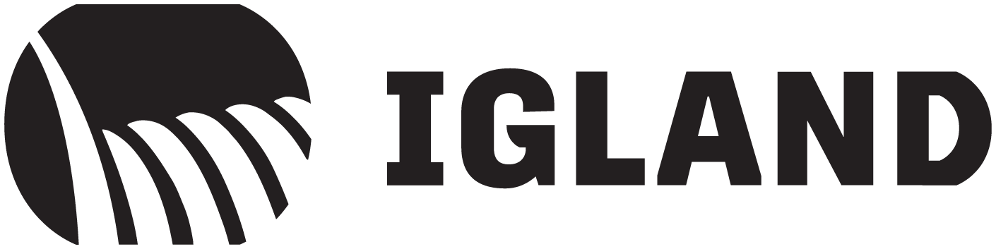 Igland Logo H Black RGB